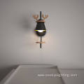 Reindeer Wall Lamp For Kids Room Decoration
